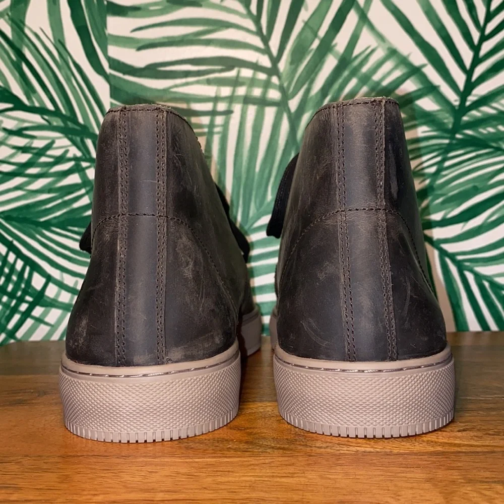 Frye Astor Black Leather Chukka Boots Men’s 11 40547 - Picture 4 of 10
